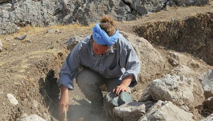 Hattuşa'da 3500 yıllık boğa Kabı bulundu 