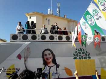 HDP ÇORUM MİTİNGİNİ YAPTI
