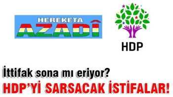 HDP’yi sarsacak istifalar gelecek iddiası !