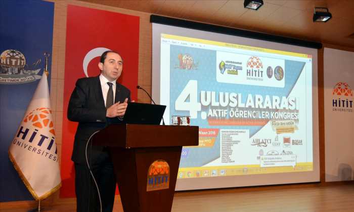 Hitit Üniversitesi ev sahipliğinde 40 üniversiteden 65’ten fazla öğrencinin katılımıyla Uluslararası Aktif Öğrenciler Kongresi’nin 4.’sü gerçekleştirildi