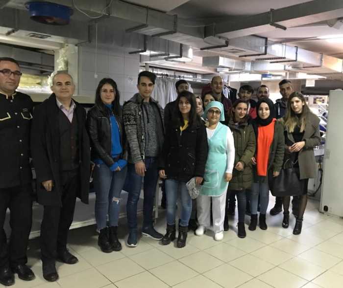 Hitit Üniversitesi Turizm ve Otel İşletmeciliği öğrencilerinden Teknik gezi