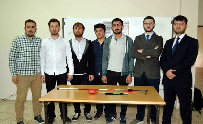 HİTÜ'de Görme Engellilere Akıllı Baston