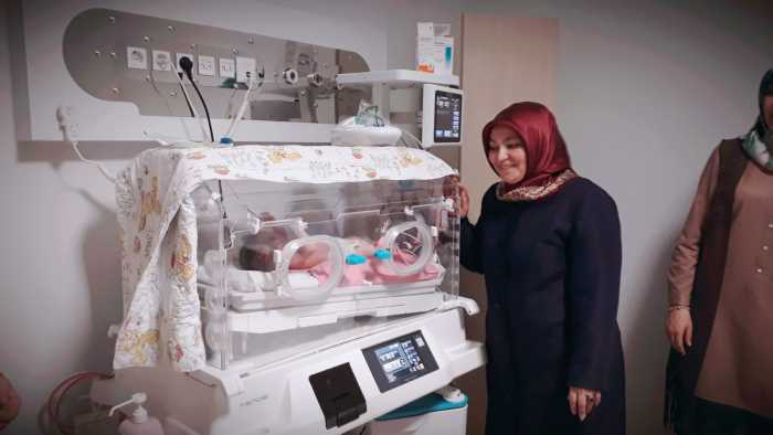 Hoş Geldin Bebek ziyareti ile Yüzler Gülüyor
