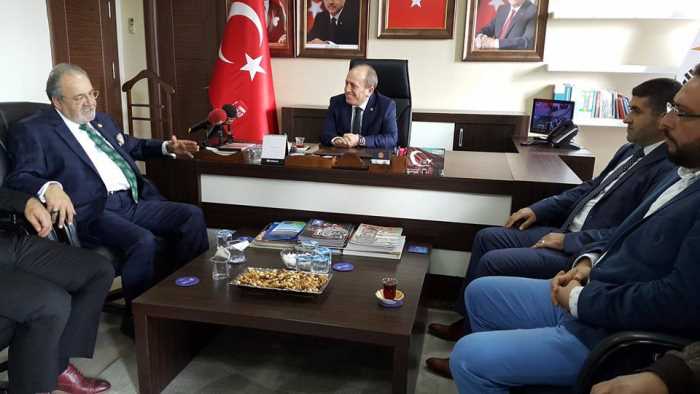 İL BaşkanI KARADAĞ'ın ilk Basın açıklaması