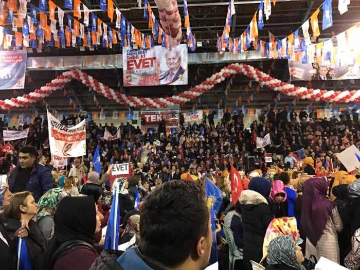 İL DANIŞMA SPOR SALONUNA SIĞMADI