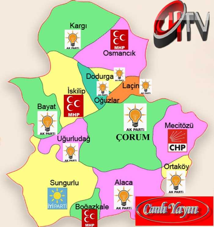 İlçeler Belediye Başkanlarının seçimini yaptı