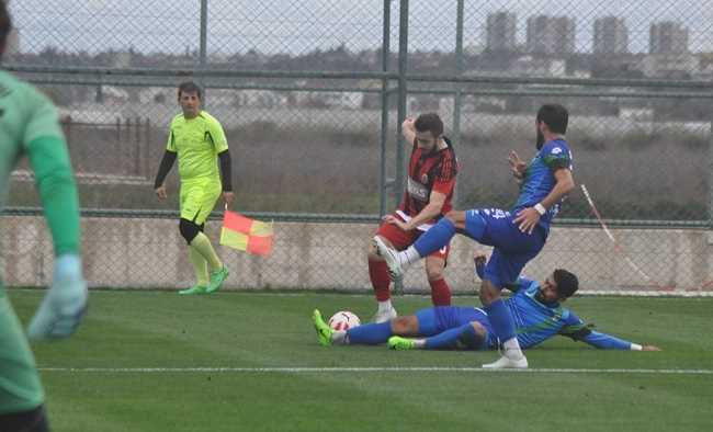 İLK HAZIRLIK MAÇI  BERABERE BİTTİ 