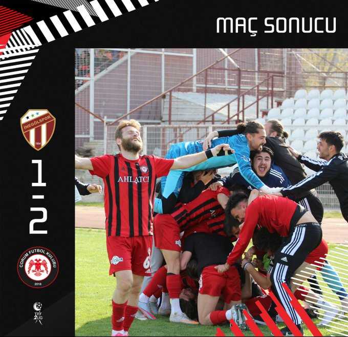 İnegöl spor 1-2 Çorum FK