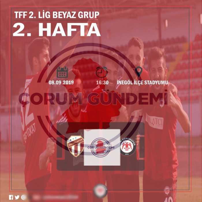  İnegölspor sahasında Yeni Çorumspor’u konuk edecek