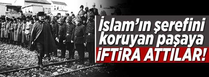 İslam'ın şerefini koruyan paşaya BAE iftira attı