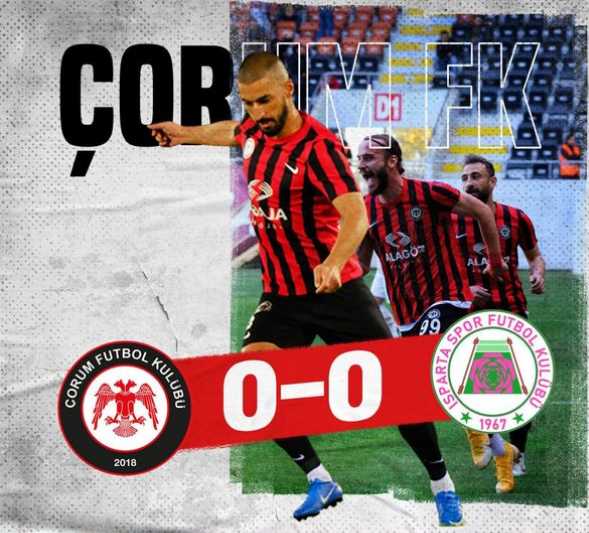 Isparta spor 0-0 Çorum FK