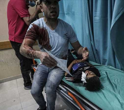 İsrail savaş uçakları vurdu: 24 şehit, 103 yaralı