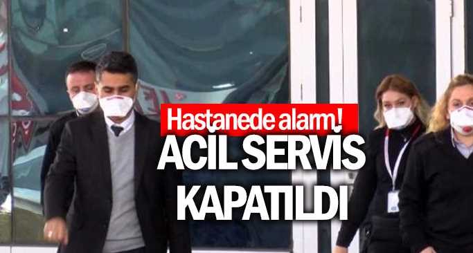 İstanbul'daki devlet hastanesinde salgın alarmı 