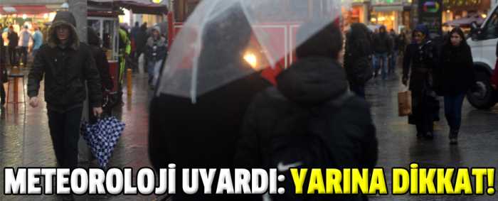 İstanbul ve Ankara-Çorum başta olmak üzere hava sıcaklığı yarından itibaren 4 derece birden düşüyor.