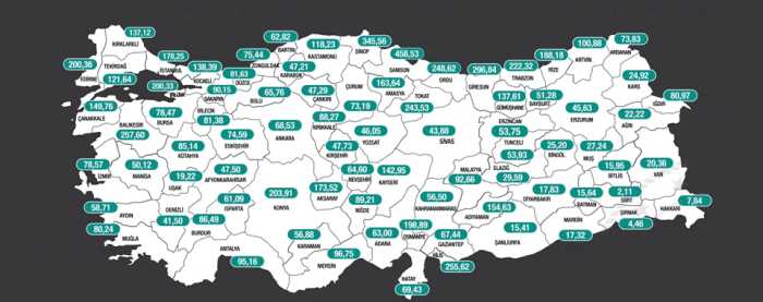 İşte yeni 'Harita'da 'kırmızı' olan 26 şehir!