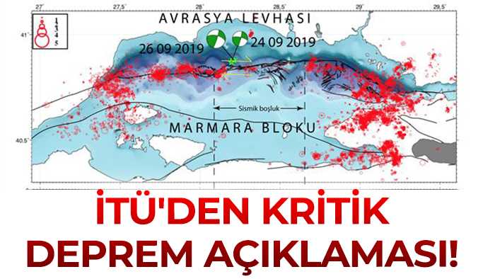 İTÜ'den deprem açıklaması