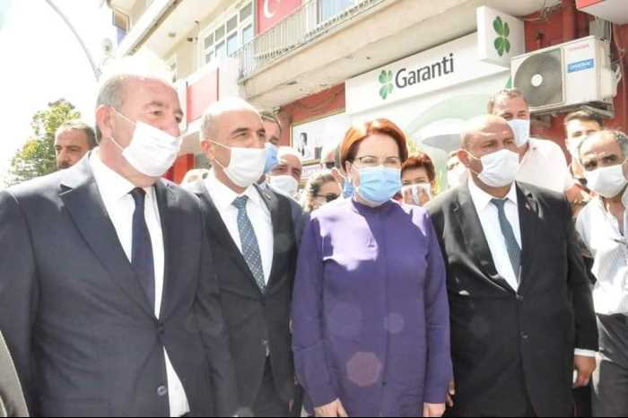 İYİ Parti Genel Başkanı Meral Akşener Sungurlu'da