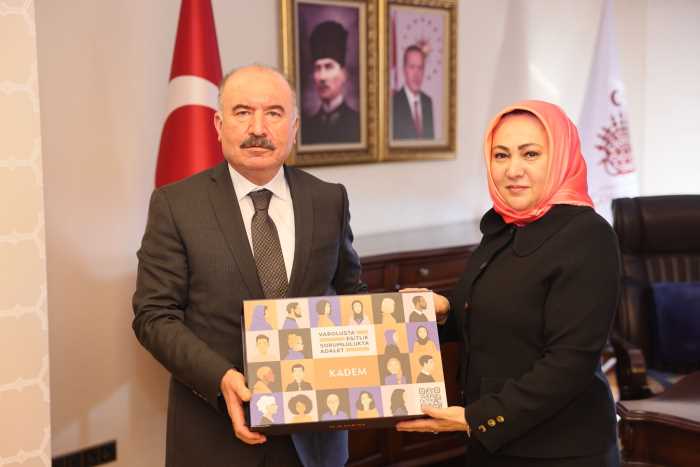 KADEM'den Çorum Valisi Ali Çalgan'a Ziyaret!