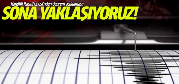 Kandilli Rasathanesi Sona yaklaşıyoruz!
