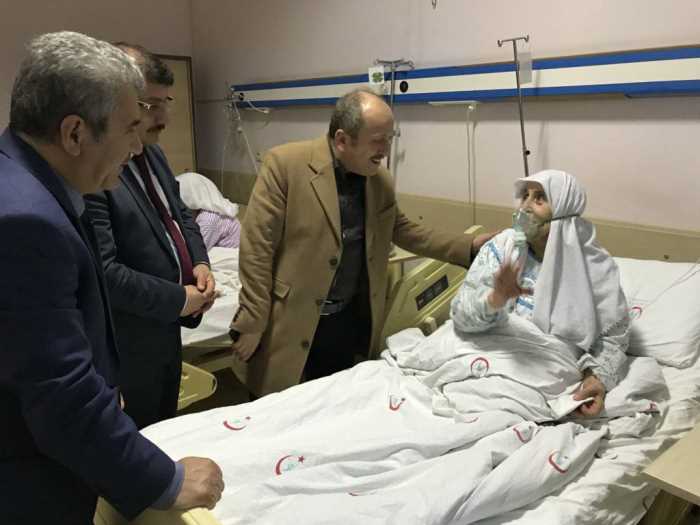 Karadağ'dan Göğüs Hastalıkları Hastanesi Ziyareti
