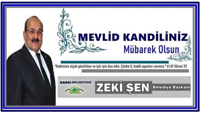 Kargı Belediyesi Mevlid Kandili  