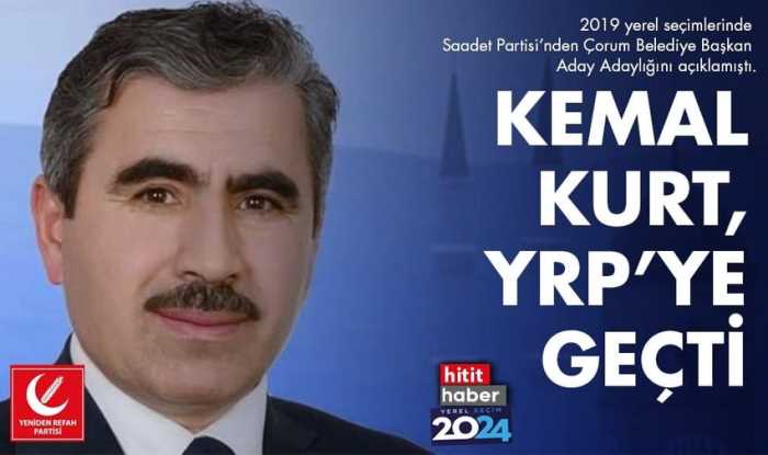 Kemal Kurt Yeniden Refah Partisine geçti!