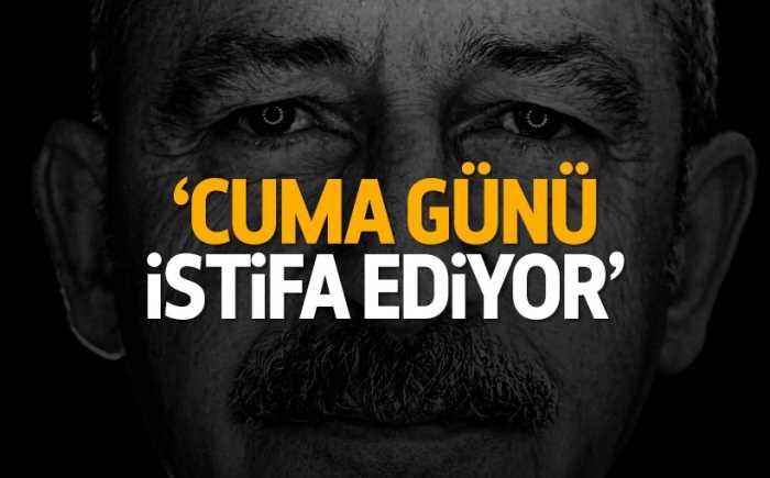 Kılıçdaroğlu, cuma günü istifa edecek iddiası