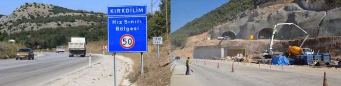 Kırkdilim yolu 6 ay araç trafiğine kapatılıyor