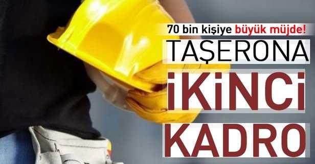 KİT'teki Taşerona ikinci kadro müjdesi
