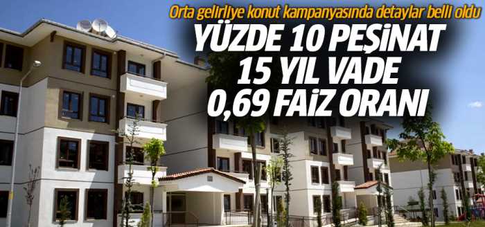 Konut Kampanyasının Detayları Belli Oldu!