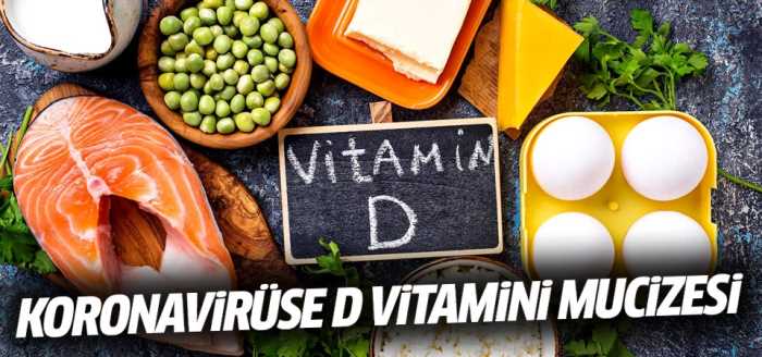 Koronavirüse D Vitamini mucizesi