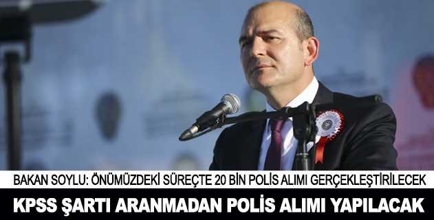 KPSS şartı olmadan polis alımı yapılacak