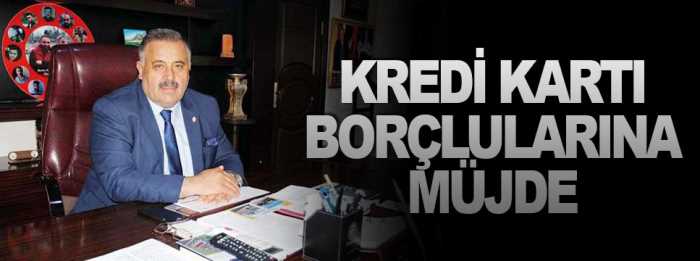 Kredi Kartı Borçlarına Müjde