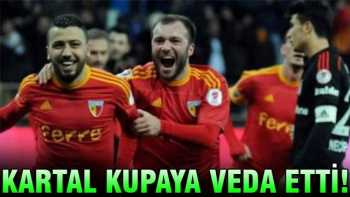 Kupaya Veda Kayserispor - Beşiktaş: 1-0