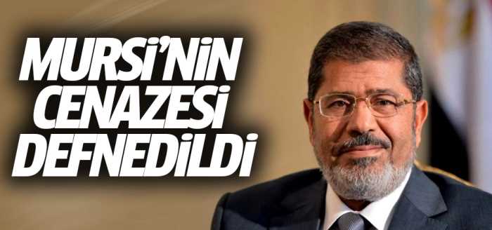 M.Mursi'nin cenazesi defnedildi