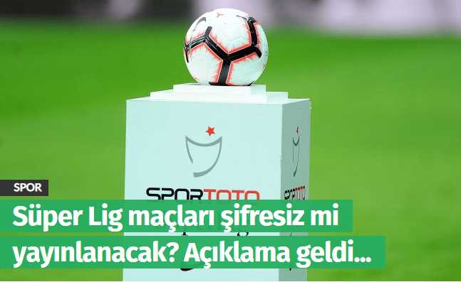 Maçları şifresiz yayınlama kararı çıksın!