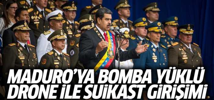 Maduro'ya suikast girişimi