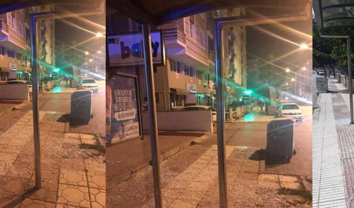 Magandalar Çorum'da yine iş başında