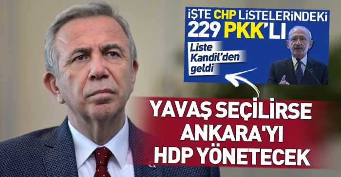 Mansur Yavaş seçilirse Ankara'da belediyeyi HDP yönetecek