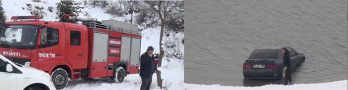 MANZARA SEYRETMEK İSTERKEN BARAJA UÇTU