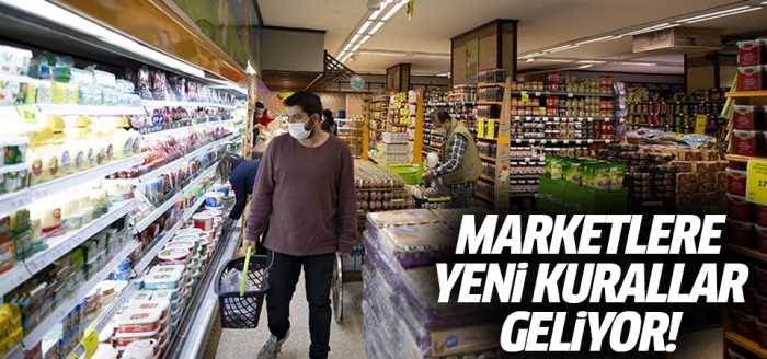 Marketlere yeni kurallar geliyor!