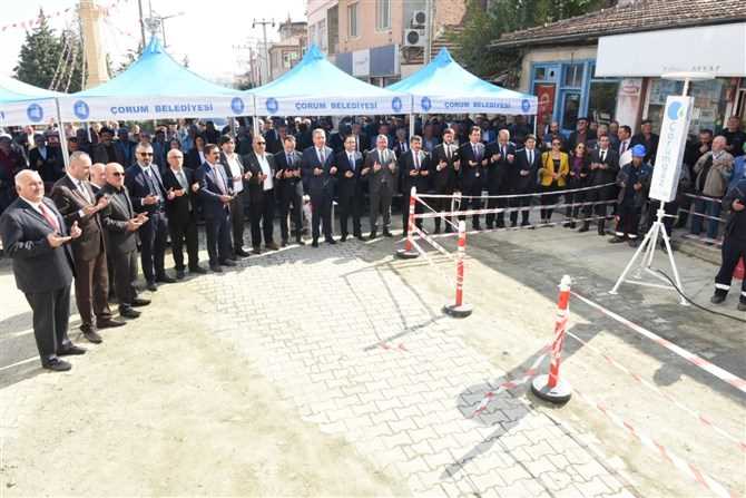 Mecitözü ilçesi doğalgaza kavuştu