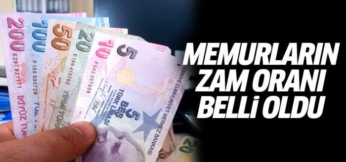 Memur ve emeklilerin zam oranı belli oldu!