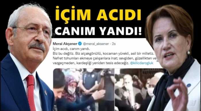 Meral Akşener  Kemal Kılıçdaroğlu'na sahip çıktı! 