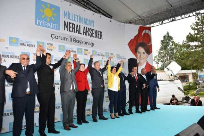 Meral Akşener'in Çorum mitingi sönük geçti