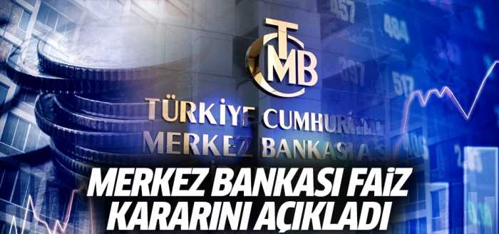 Merkez Bankası faiz kararını %45'te Sabit tuttu!