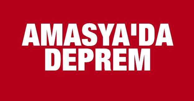Merzifon'da 4.2 büyüklüğünde deprem