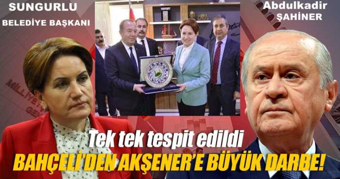 MHP Akşener'i destekleyen teşkilatlar feshedildi