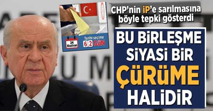 MHP'den CHP'den gelen istifalara ilk tepki