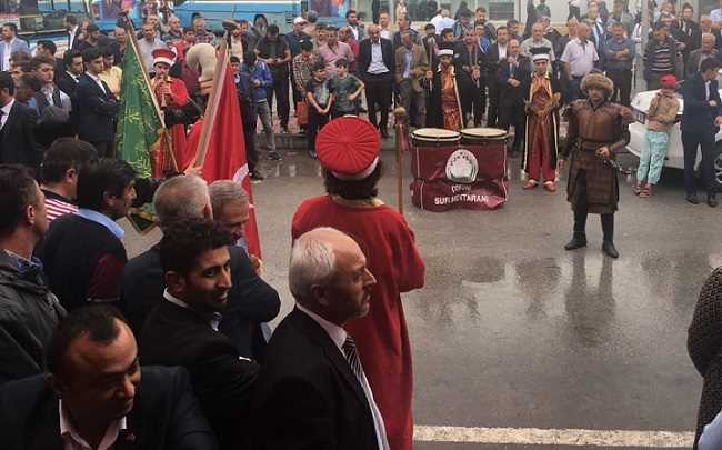 MHP'den Miting gibi SKM Açılışı